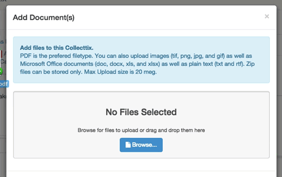 It's Easy to Upload Documents