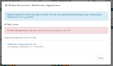 Share documents