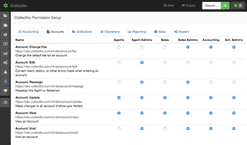 Flexible permissions